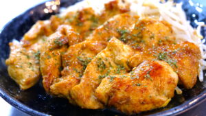 鶏むね肉のスパイシー焼き