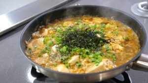 豆腐の卵とじ