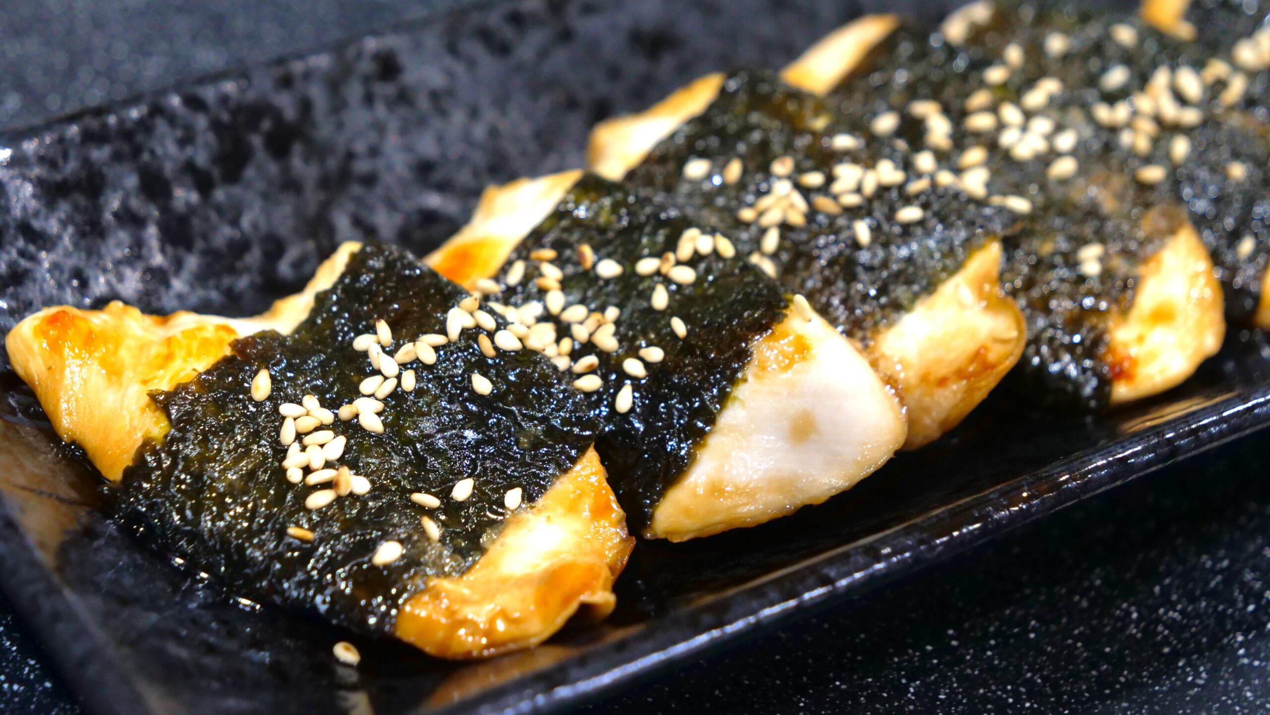 鶏むね肉の磯辺焼き
