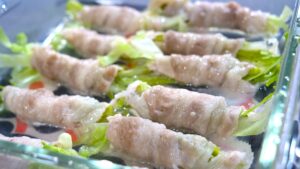 レタスの肉巻き