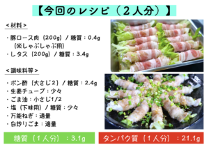 レタスの肉巻き