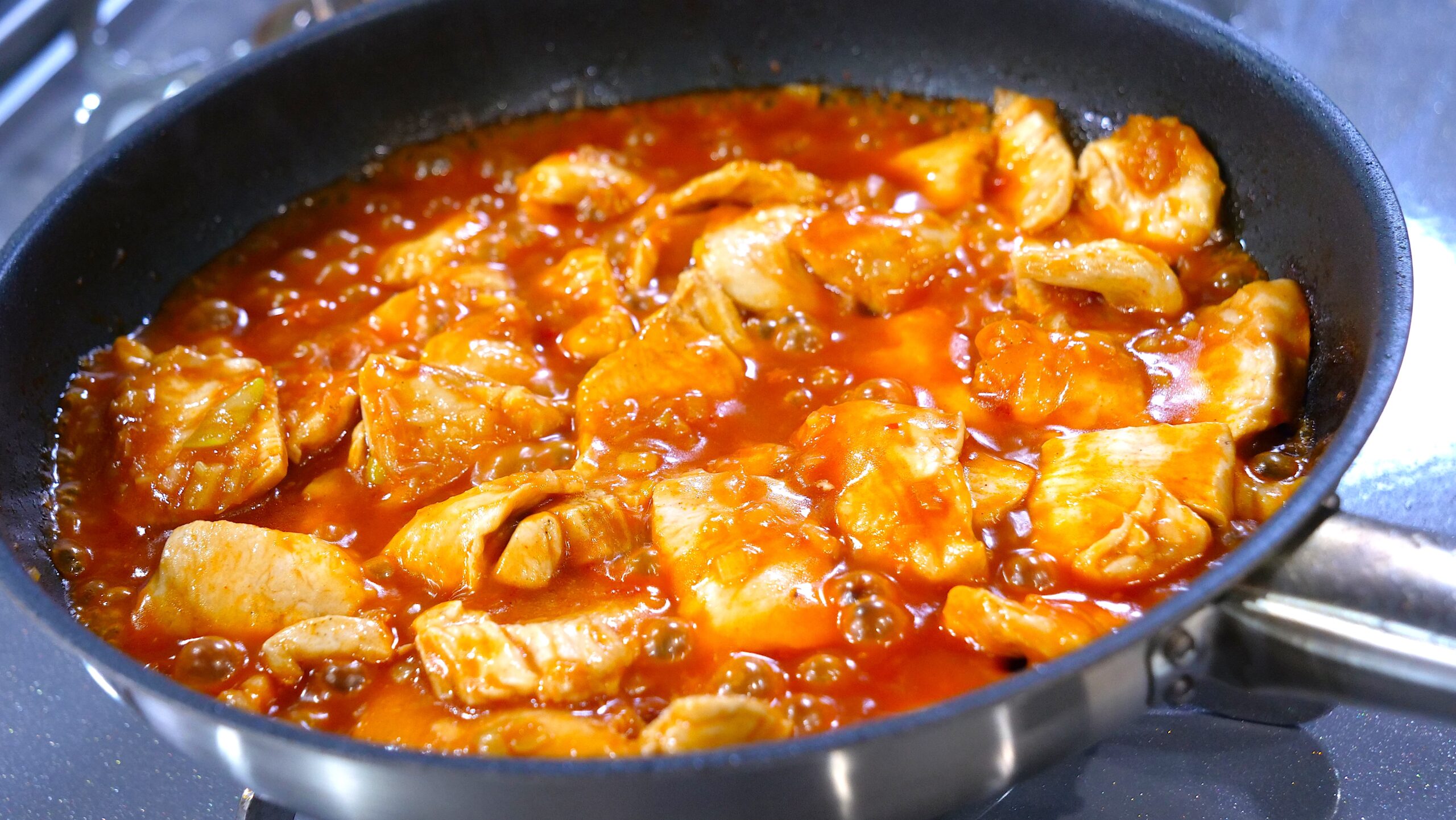 鶏のチリソース鶏のチリソース