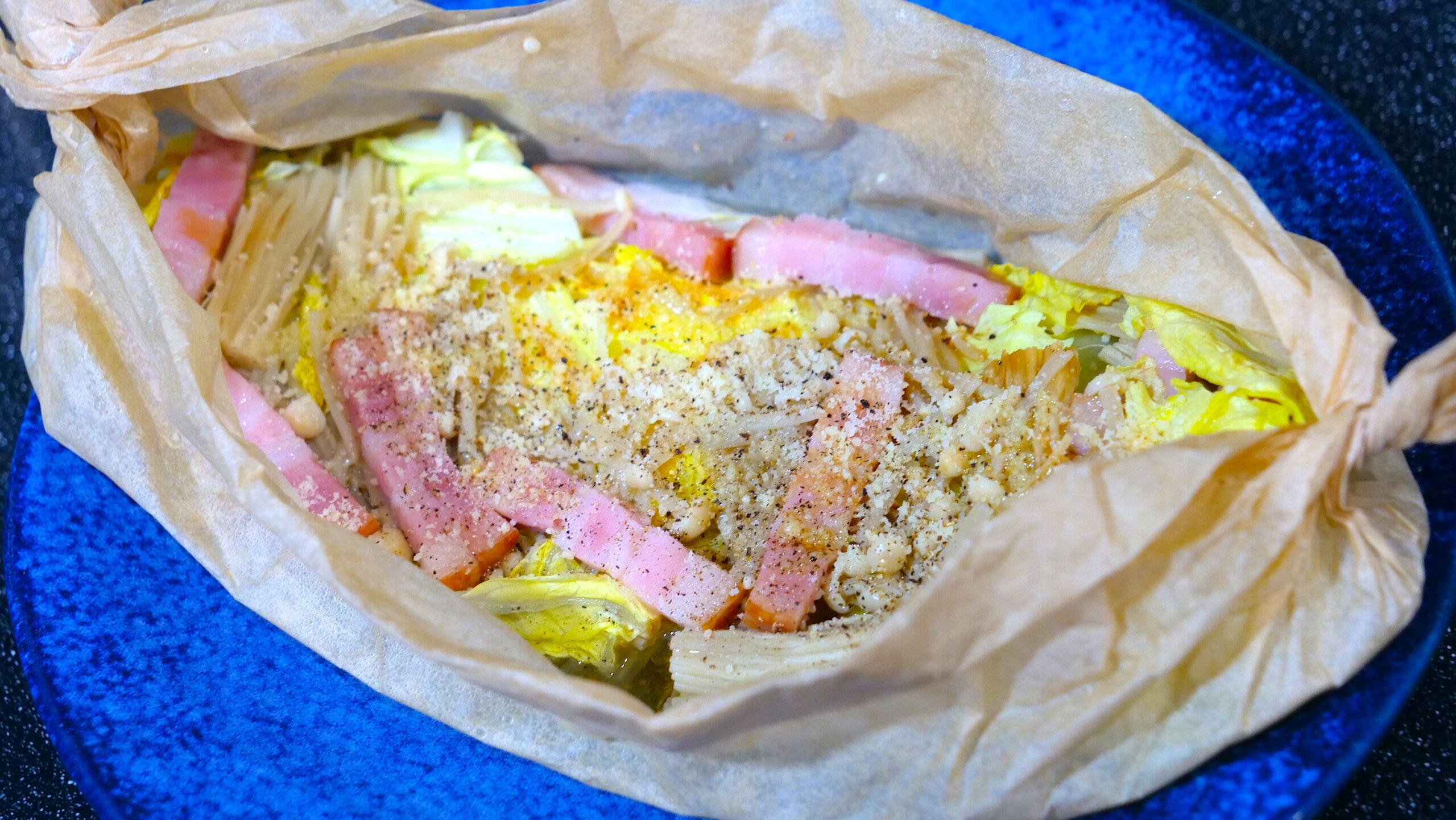 白菜のレンジ蒸し