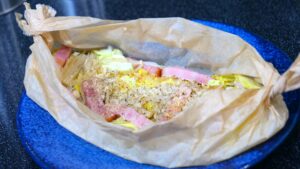 白菜のレンジ蒸し