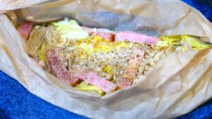 白菜のレンジ蒸し