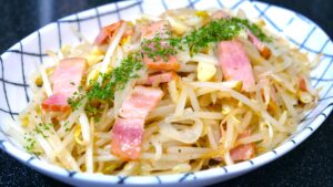 もやしの痩せペペロンチーノ