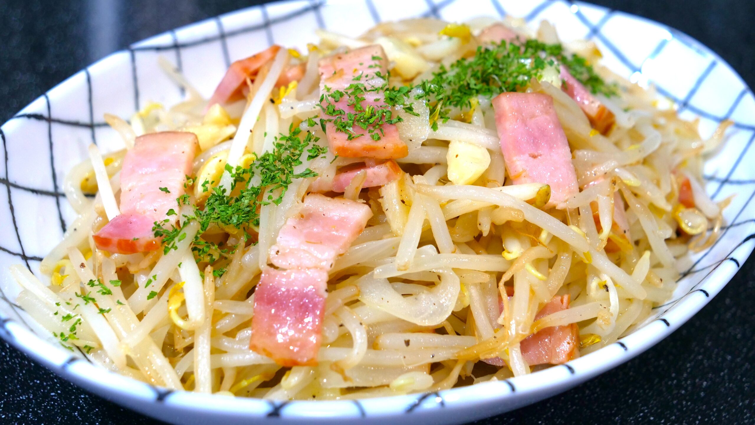 もやしの痩せペペロンチーノ