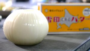 新玉ねぎとバターの画像
