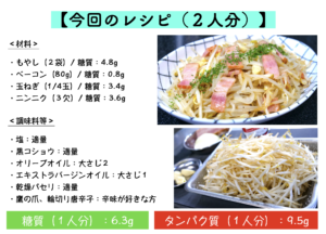 もやしの痩せペペロンチーノ