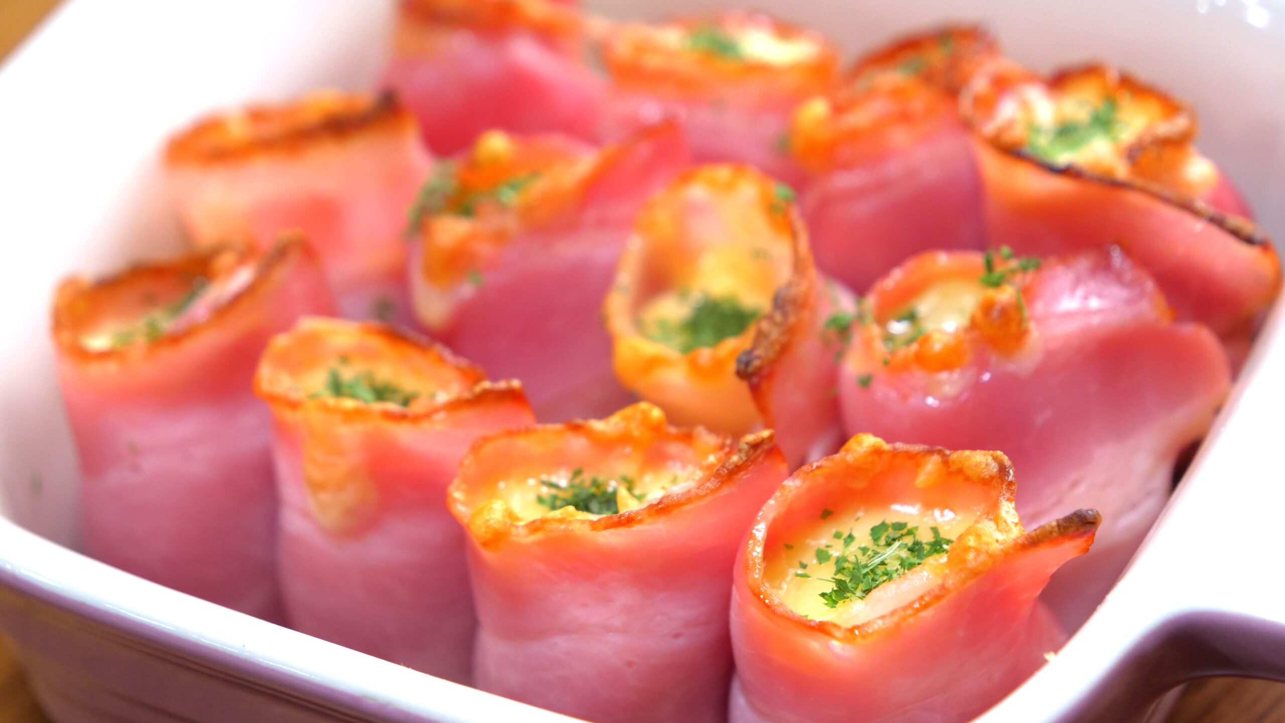 うずらのベーコンチーズ焼き