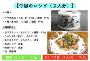 サバ缶と新玉ねぎの粒マスタードサラダのレシピ