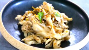 舞茸の塩昆布和え