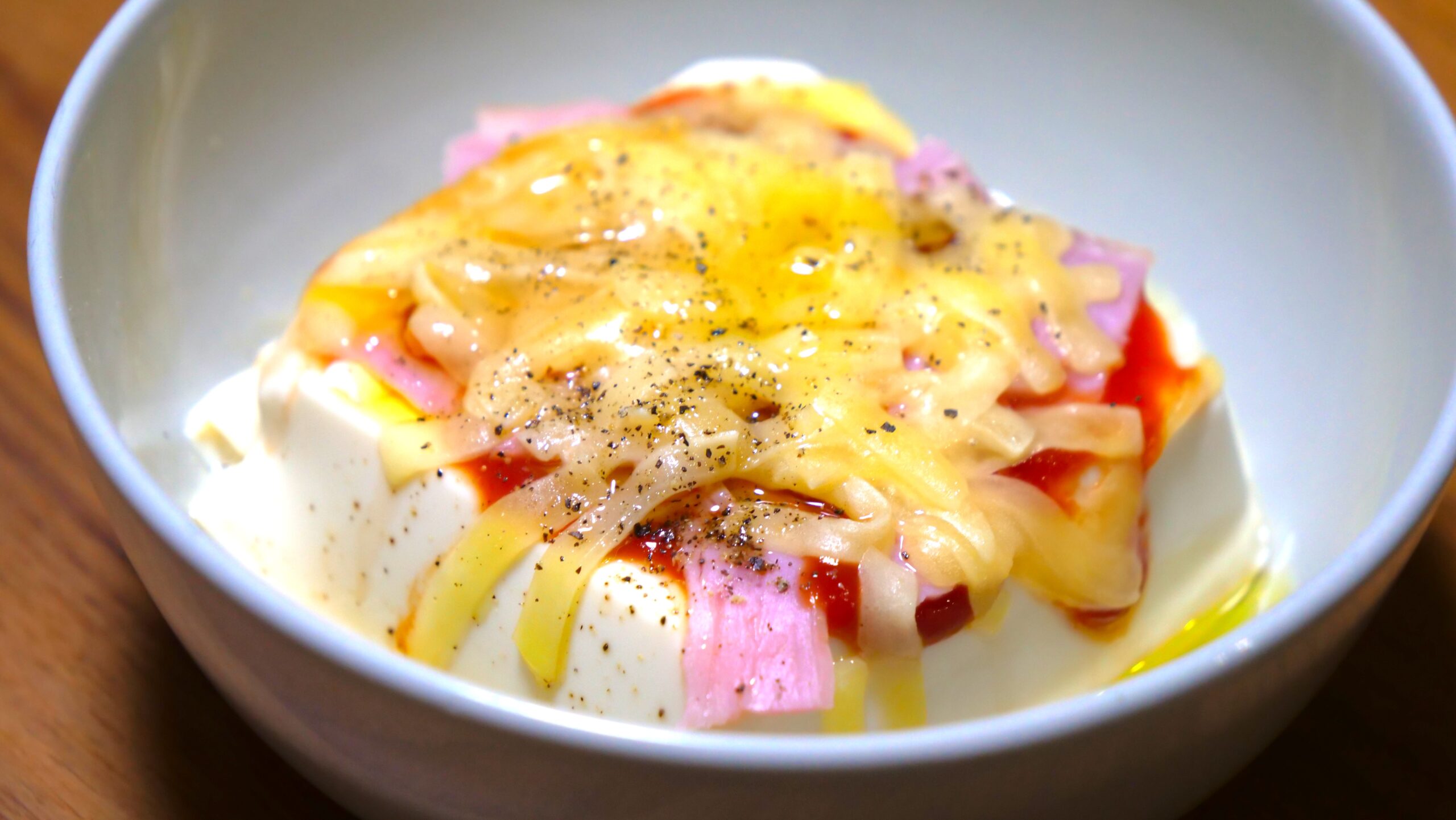 ピザ風豆腐