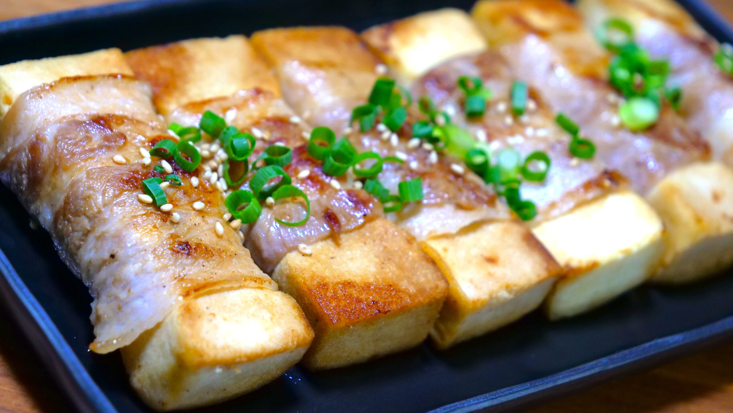 高野豆腐の肉巻き
